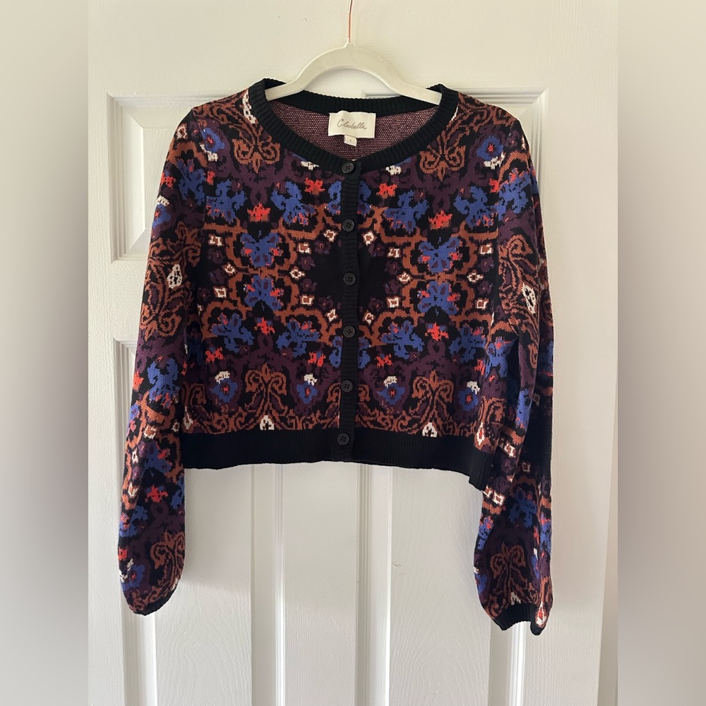 Cleobella Multicolor Patterned Cardigan